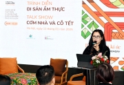 Lan tỏa giá trị di sản ẩm thực Thủ đô qua “Cơm nhà và cỗ Tết”