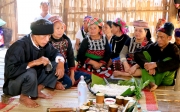 Lễ cúng cơm mới của người dân tộc Phù Lá