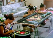 Làng thêu ren Quất Động