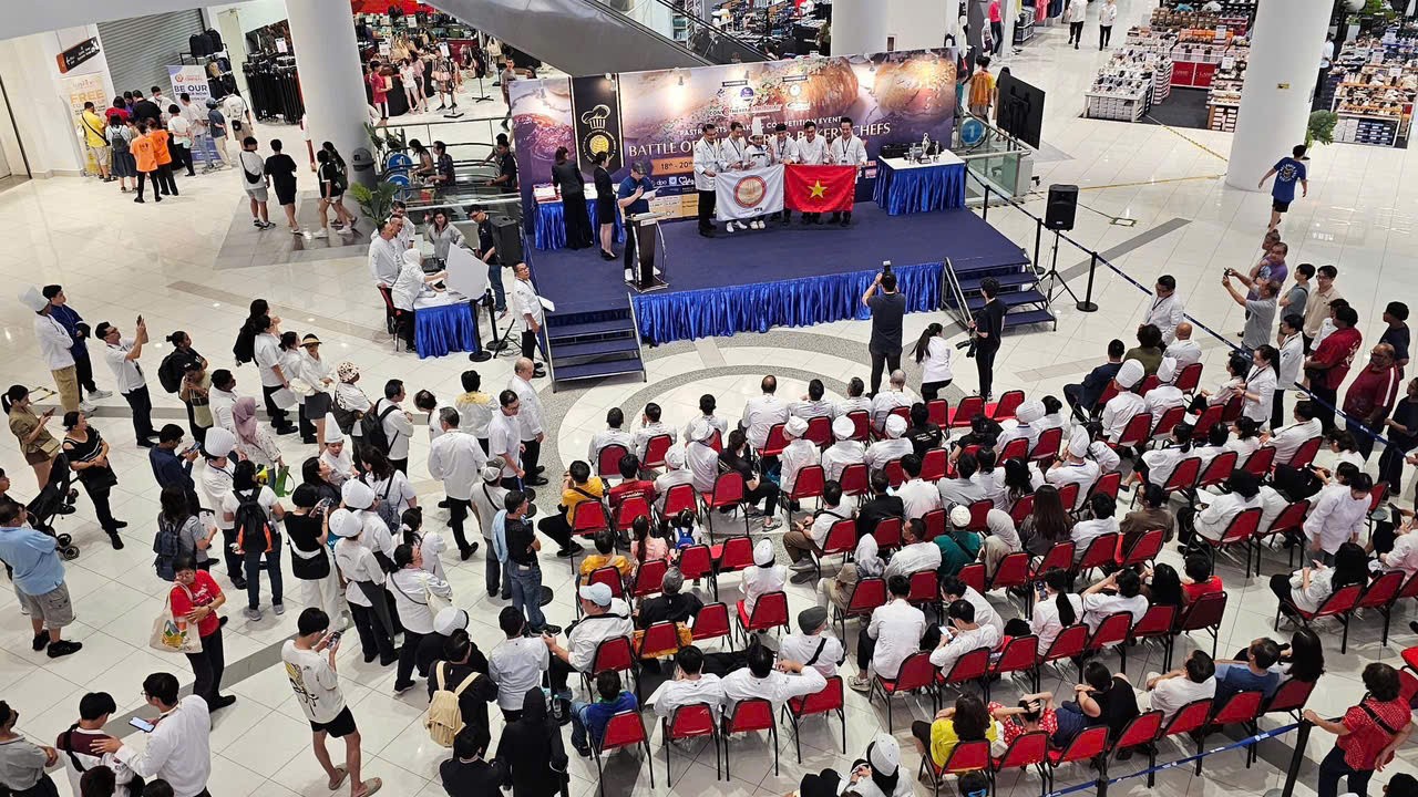 Không gian tổ chức cuộc thi Battle of The Pastry & Bakery