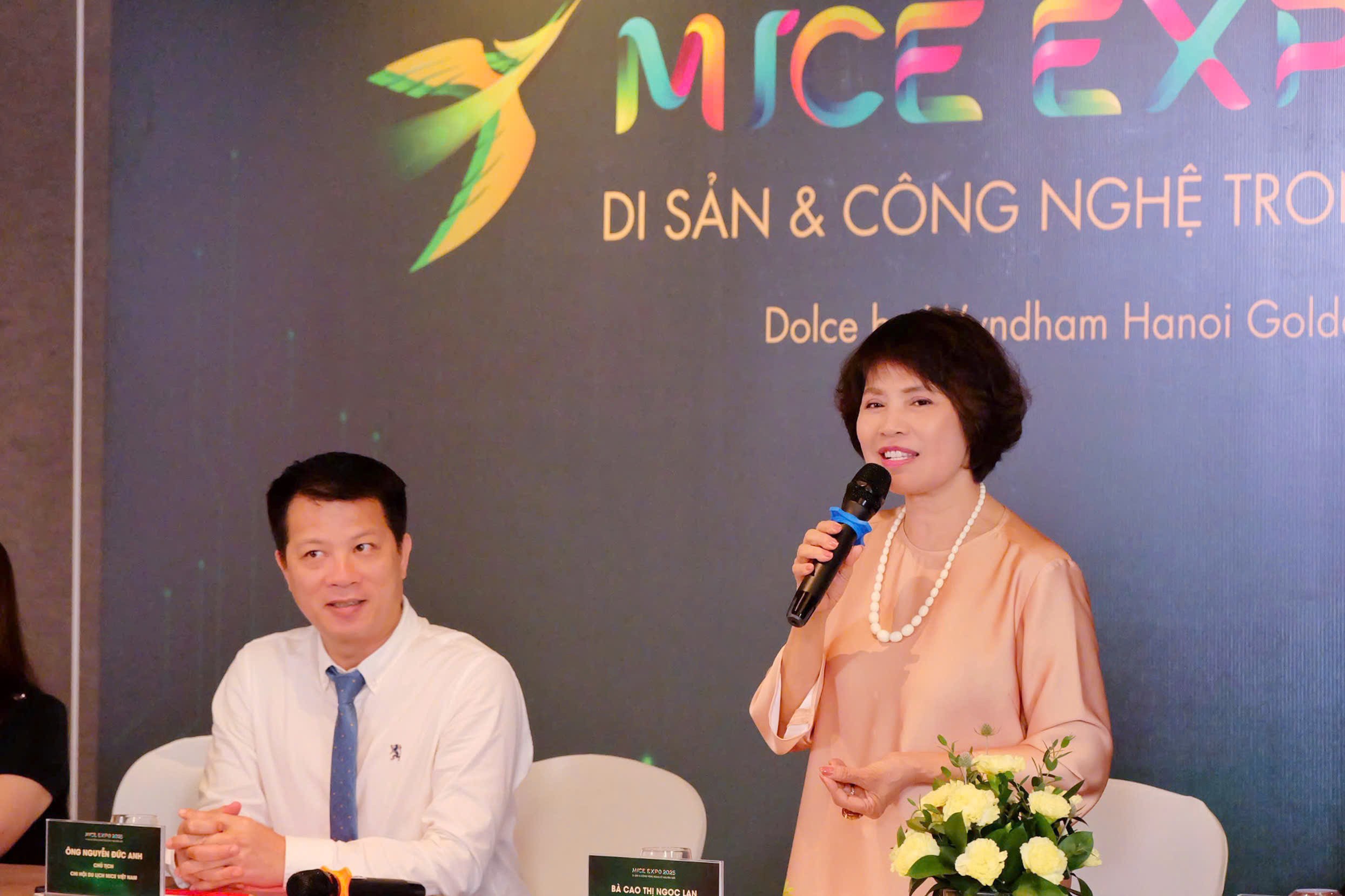 Bà Cao Thị Ngọc Lan, Phó Chủ tịch Thường trực Hiệp hội Du lịch Việt Nam chia sẻ tại sự kiện.