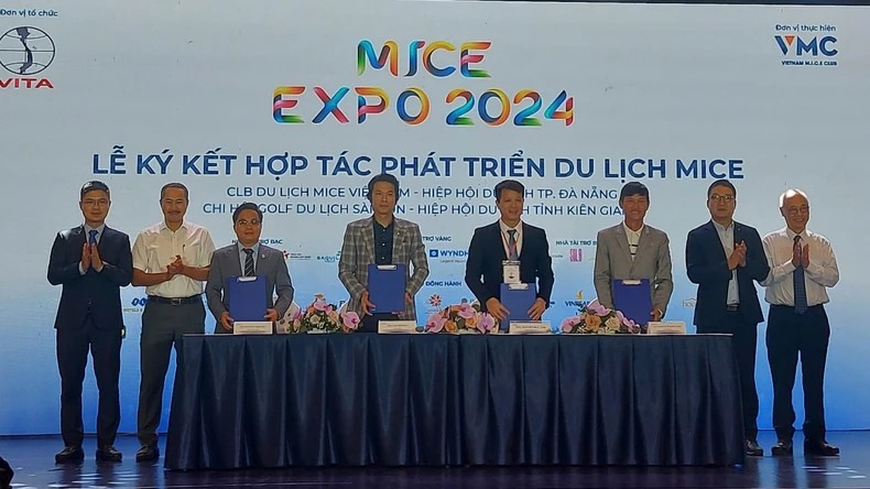Ký kết hợp tác phát triển du lịch MICE giữa các đơn vị.