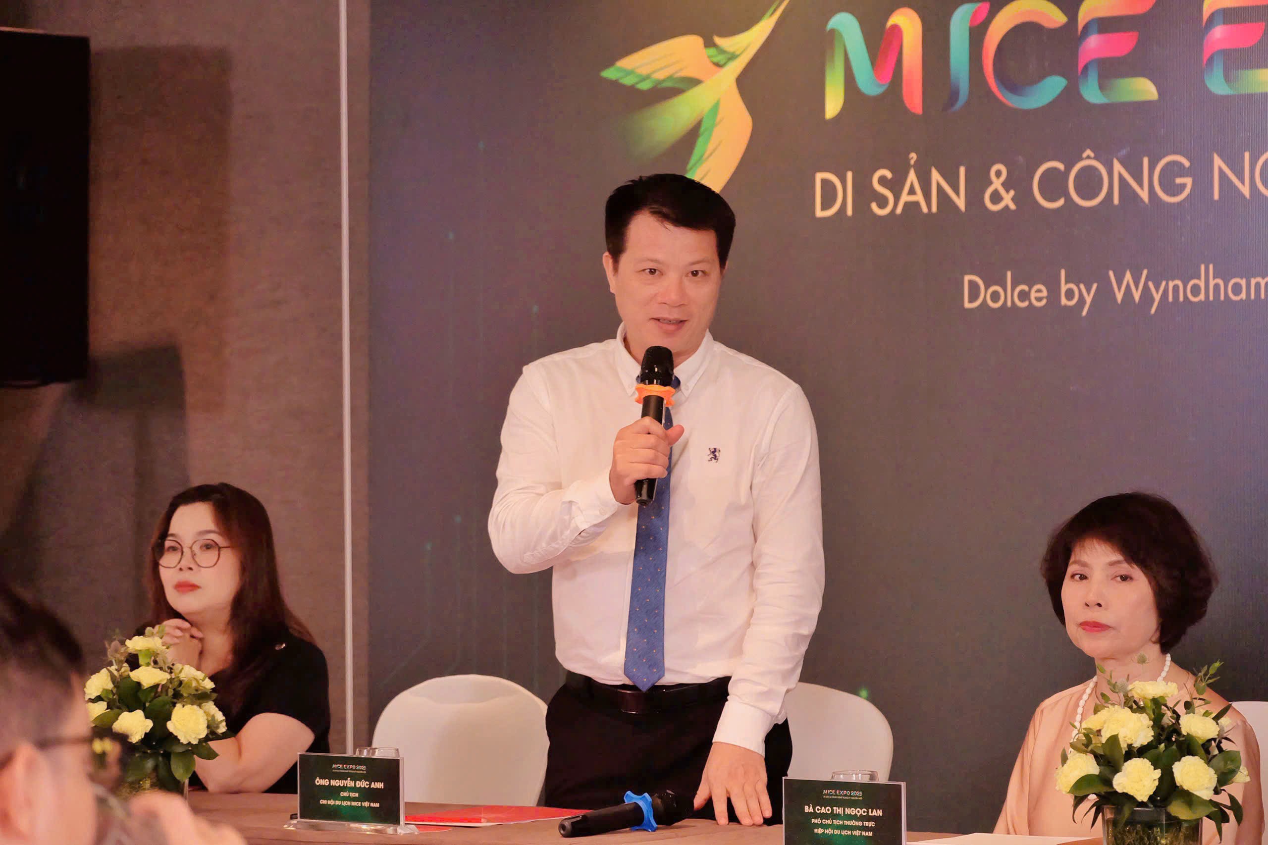 Ông Nguyễn Đức Anh, Chủ tịch VMA chia sẻ về MICE EXPO 2025.